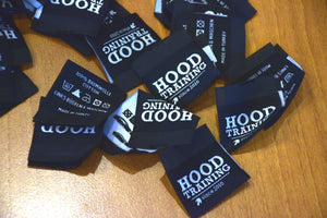Hood Training Etiketten